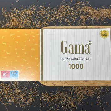 Gama 1000 шт: сигаретні гільзи фільтр 15 мм G-1000 фото