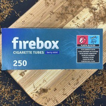 Firebox Чорниця з м'ятою 250 шт: сигаретні гільзи з аромафільтром FB-250 фото